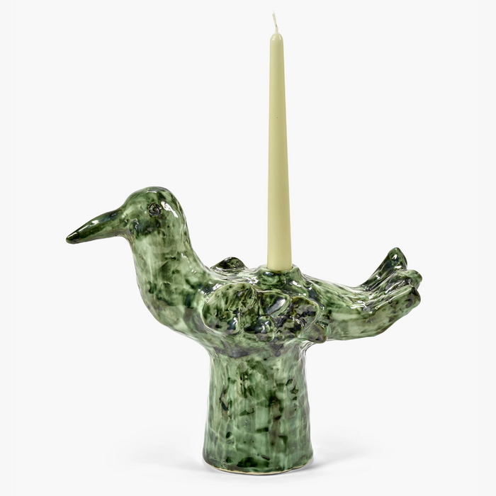 Candle Holder Green Cosas Linads