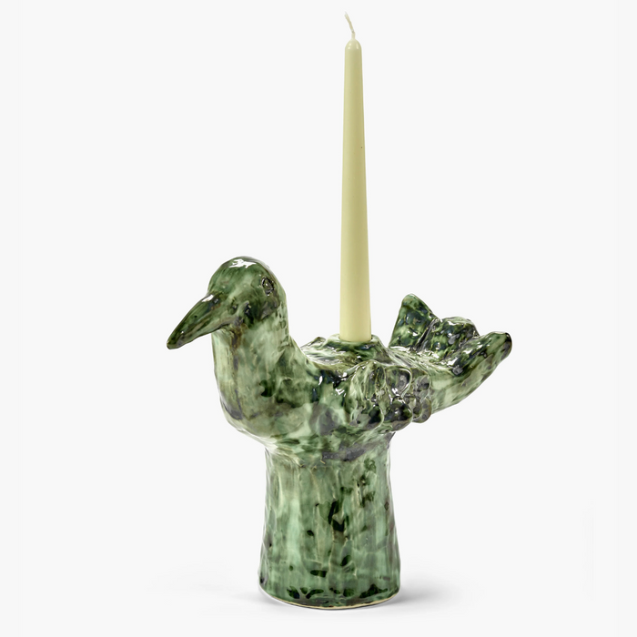 Candle Holder Green Cosas Linads