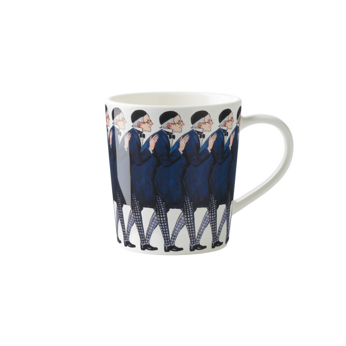 Uncle Blue Mug with Handle