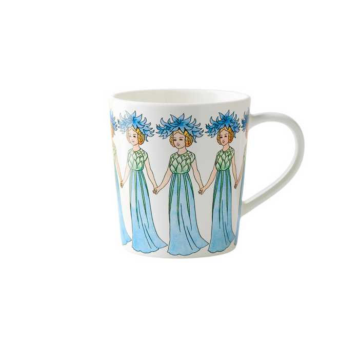 Cornflower Mug with Handle