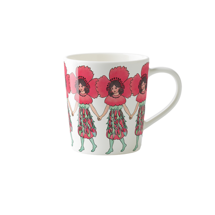 Poppy Mug with Handle