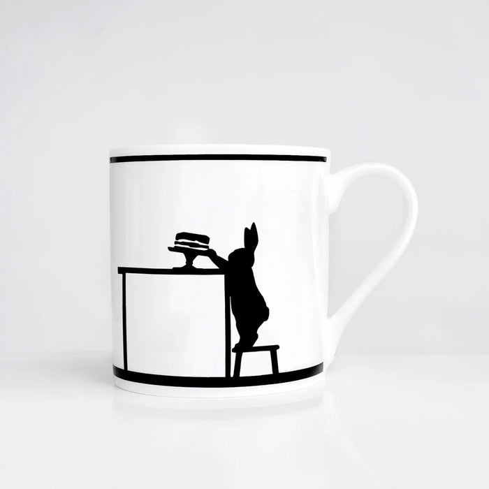 Rabbit Mug - Cake Loving