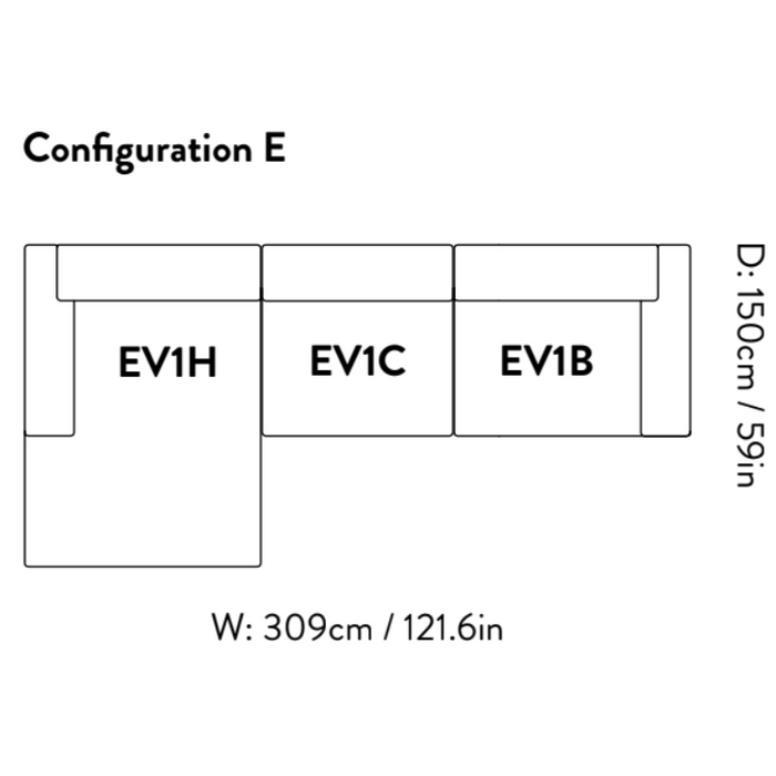 Develius Modular Sofa