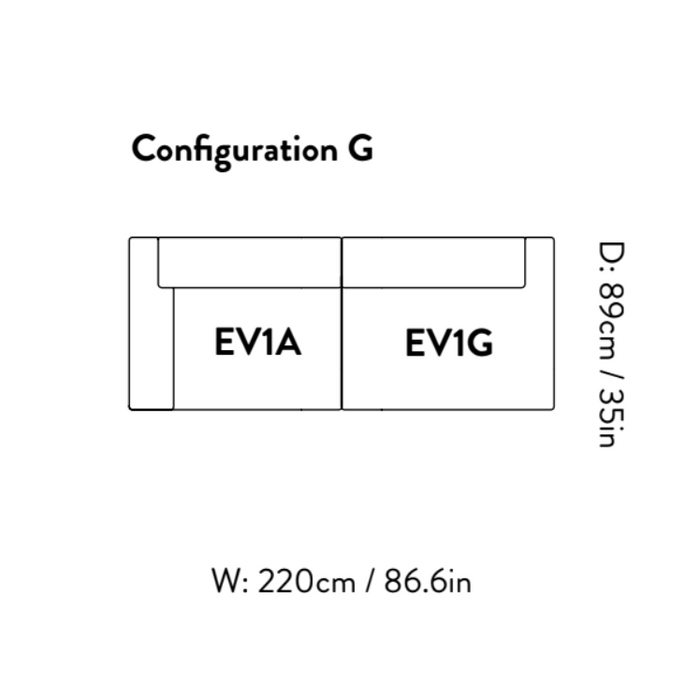 Develius Modular Sofa