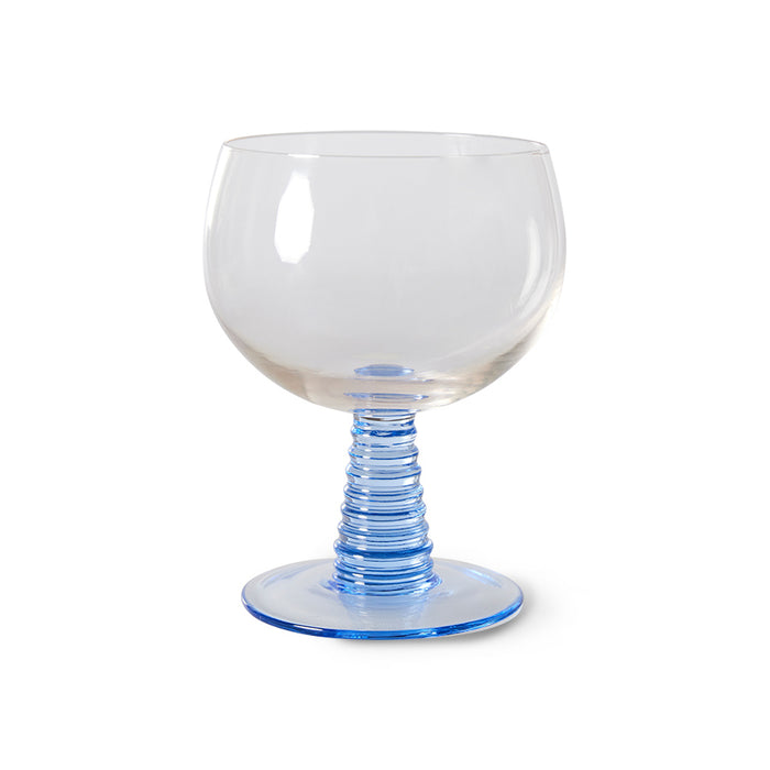 Swirl Low Wine Glass