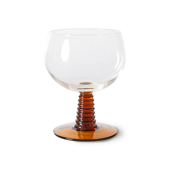 Swirl Low Wine Glass