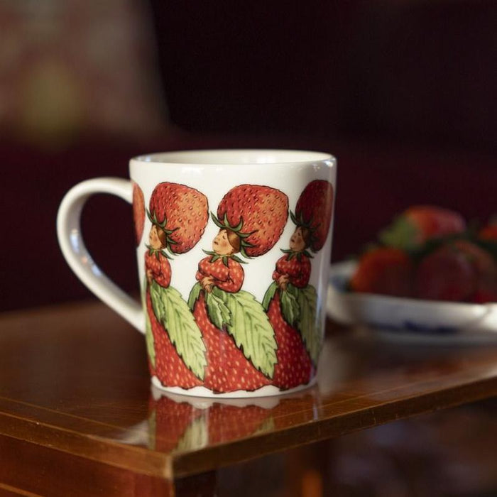 Strawberry Family Mug with Handle