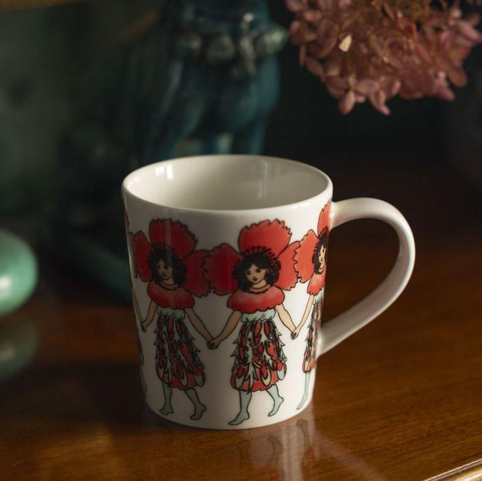 Poppy Mug with Handle